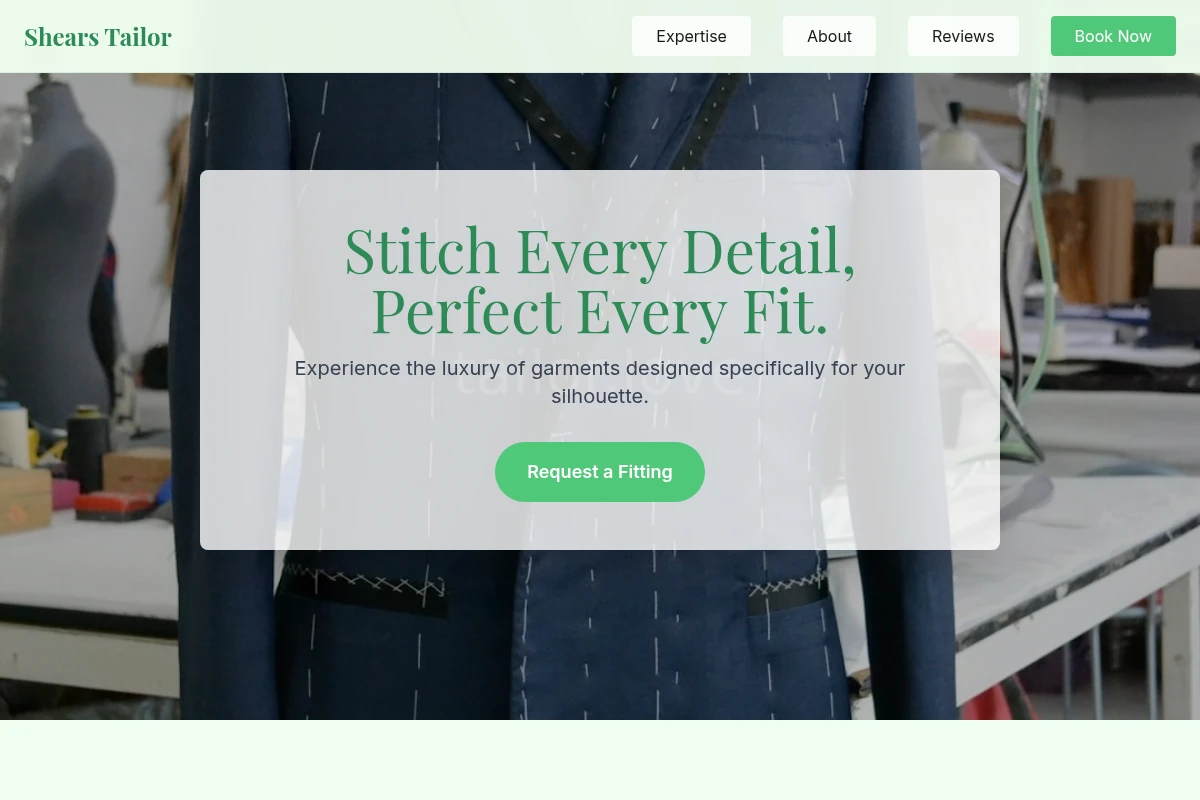 Shears Tailor Alterations Shop