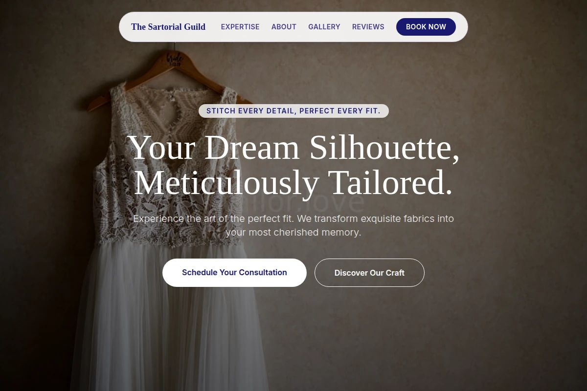 Fitting Wedding Dress